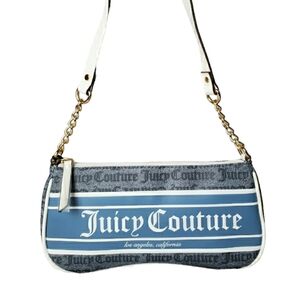 JUICY COUTURE status denim fashionista shoulder bag